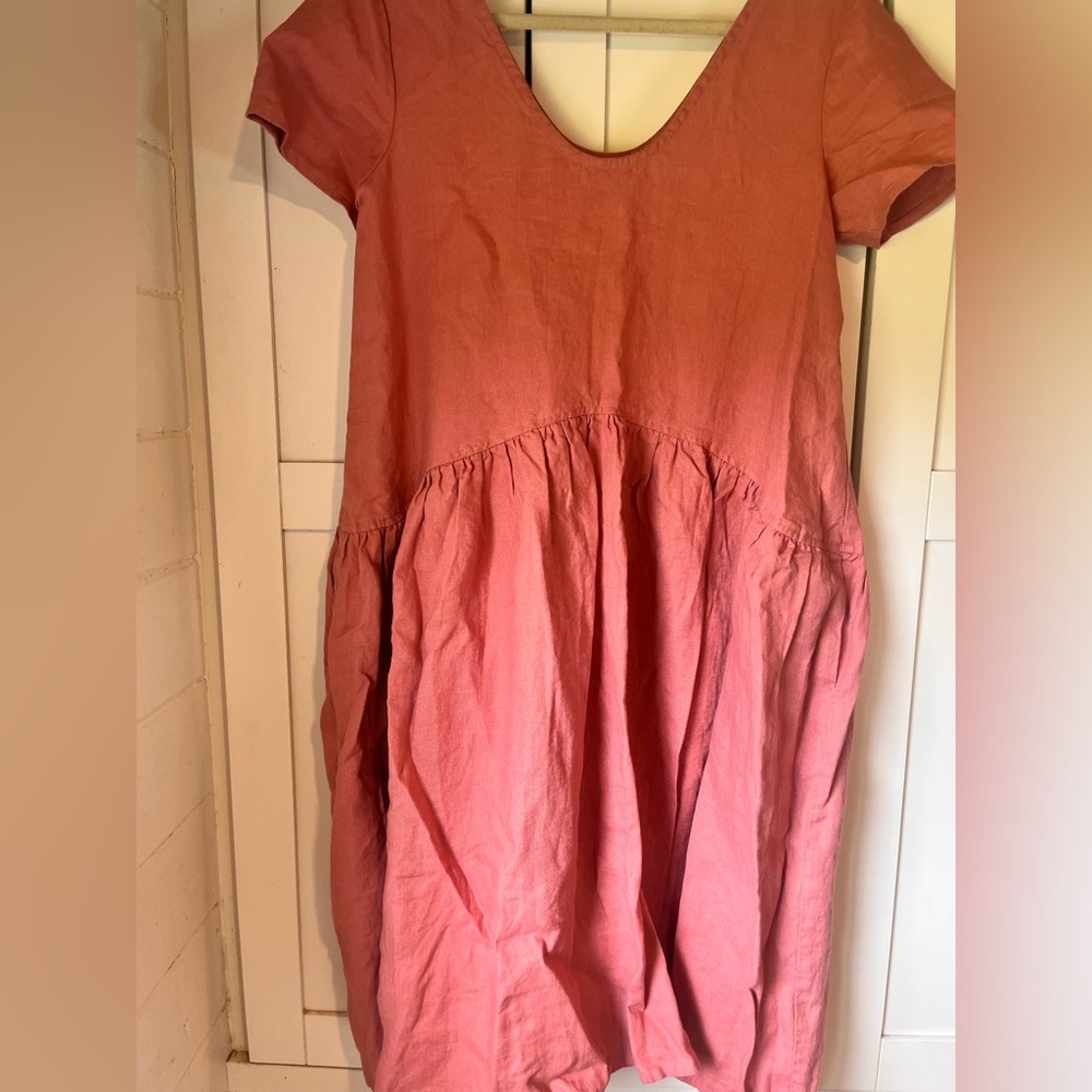 notPERFECTLINEN volume dress